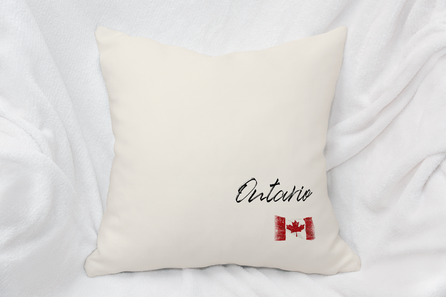 Shadowshore Designs Canadian Province or Territory Throw Pillow