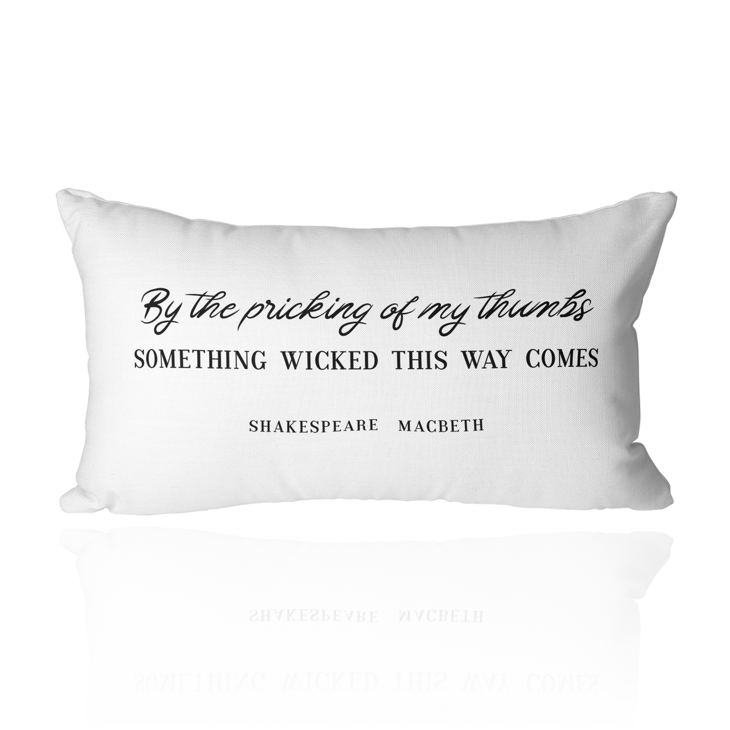 Something Wicked this Way Comes Macbeth Throw Pillow