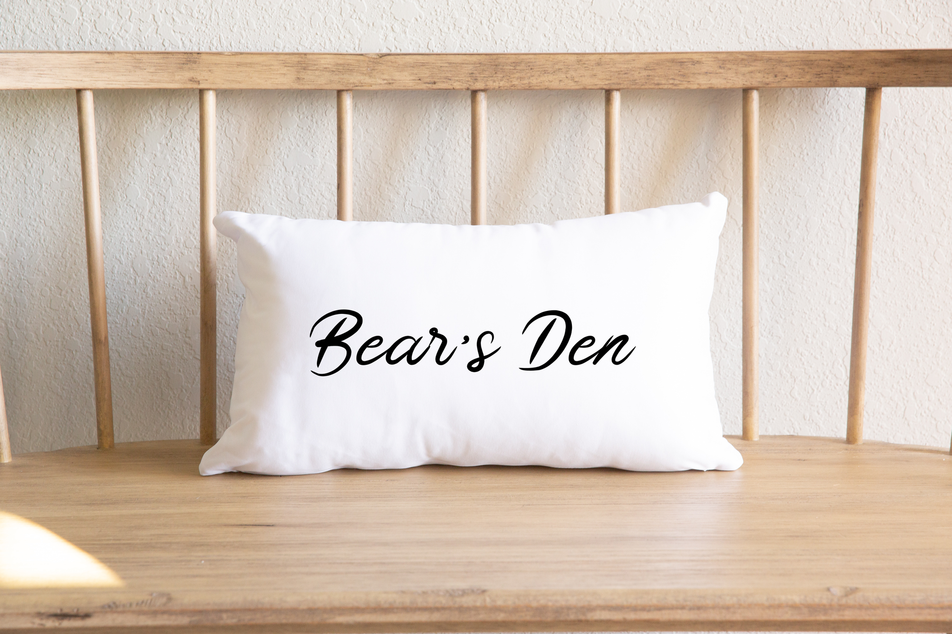 Bear's Den Throw Pillow