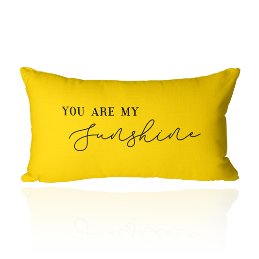 You Are My Sunshine Lumbar Pillow