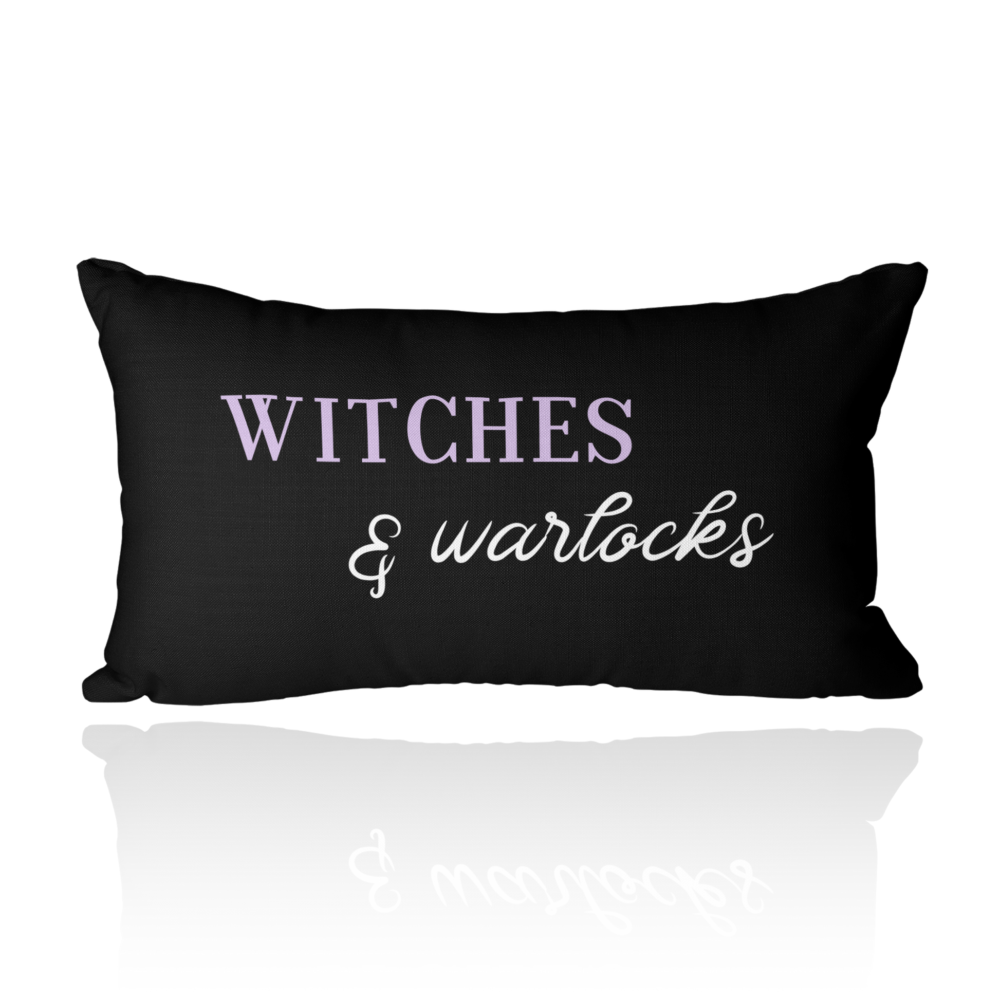 Witches and Warlocks Throw Pillow