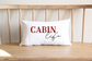 Cabin Life Lumbar Pillow